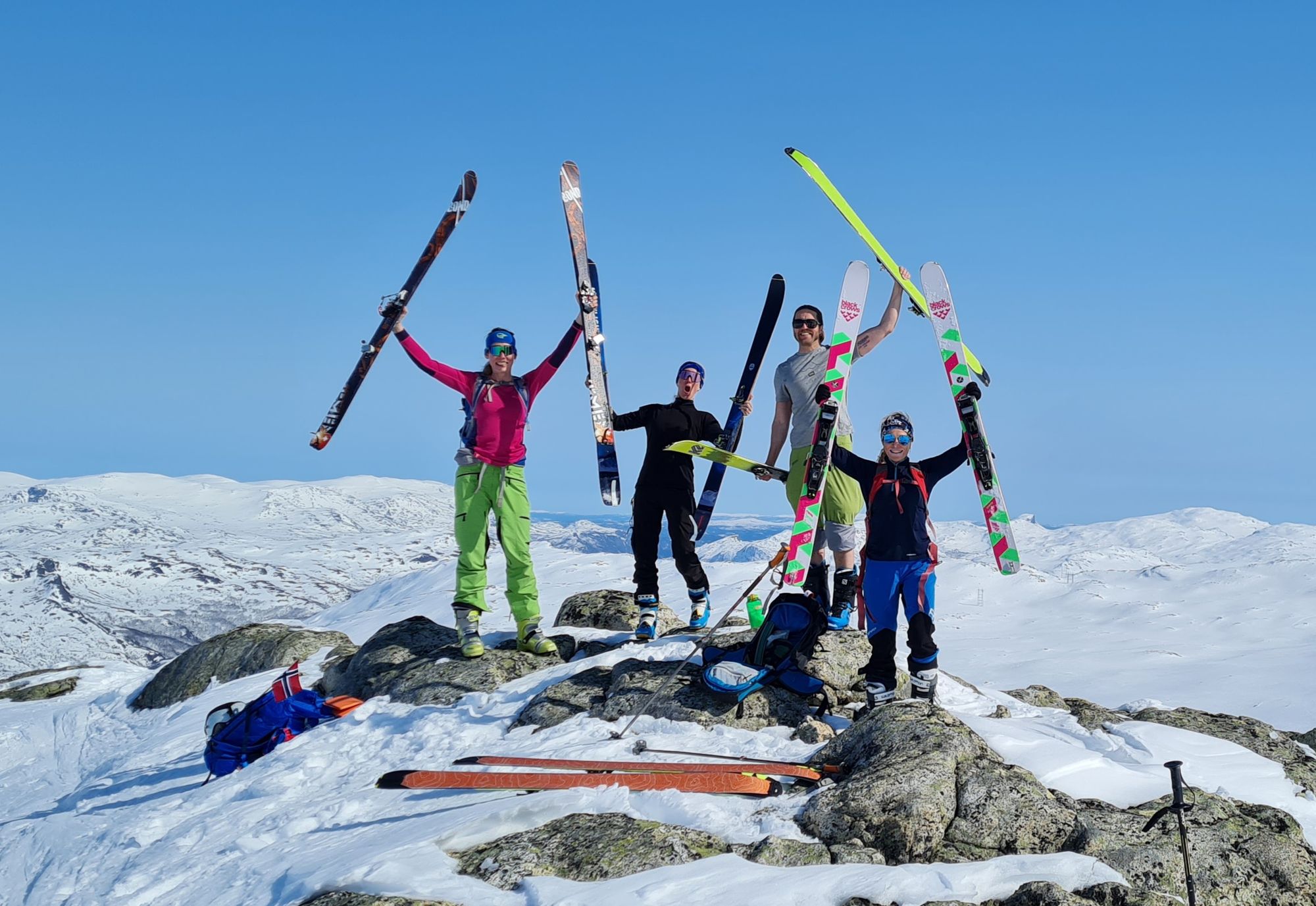 Toppturer - Kom mai du skjønne skimåned!