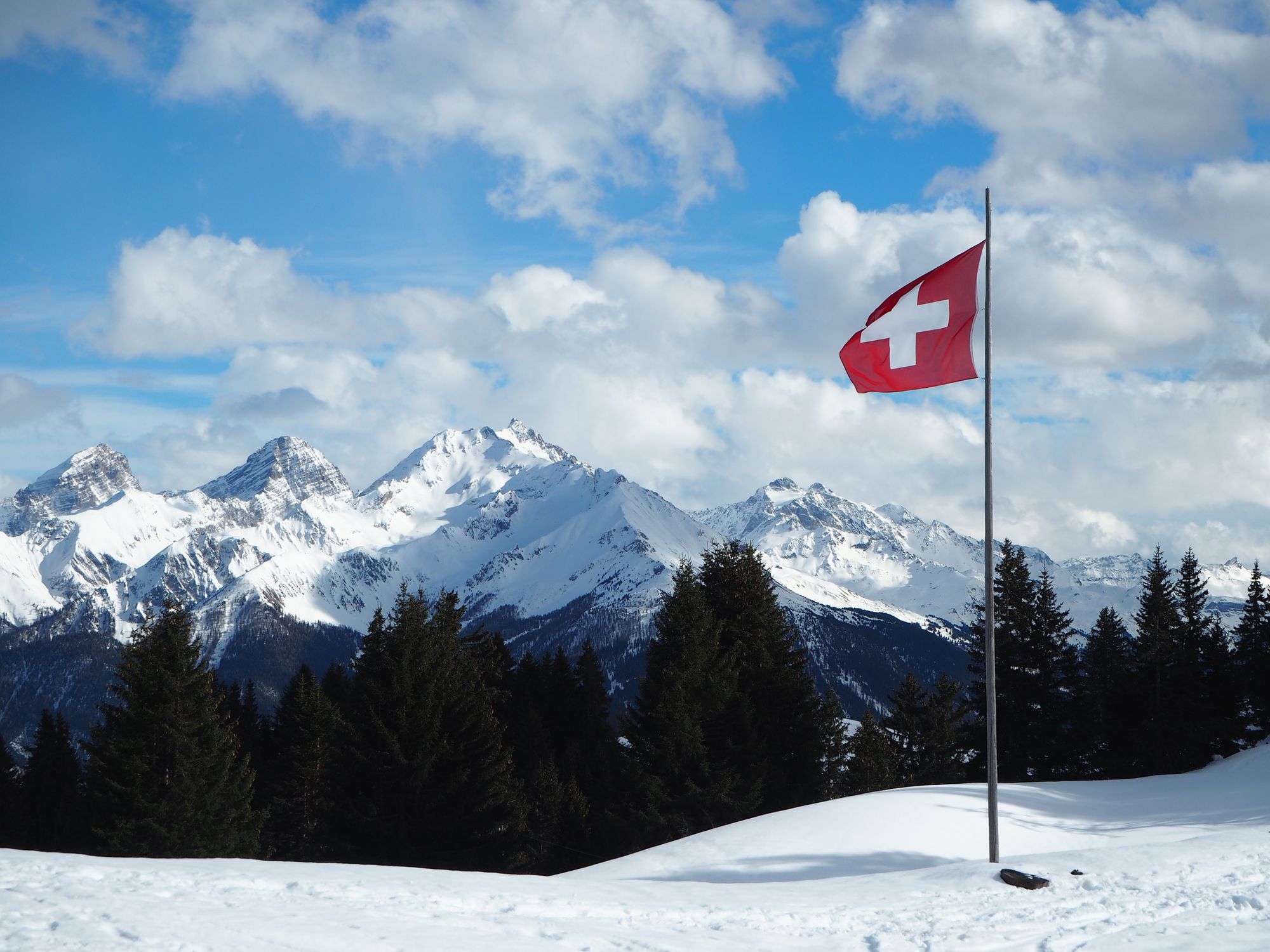 Heldig og happy i alpene!