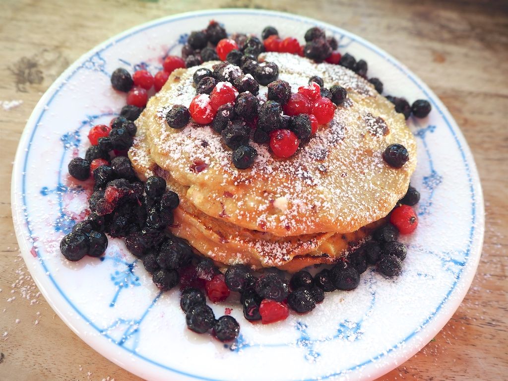 Proteinpannekaker med banan