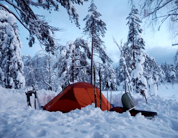 Telttur i januarkulde