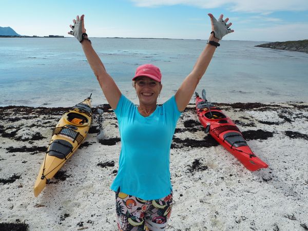 Helgelandskysten med havkajakk