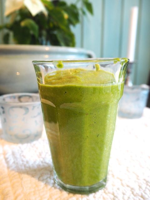 Bli sommerskjønn med grønn smoothie