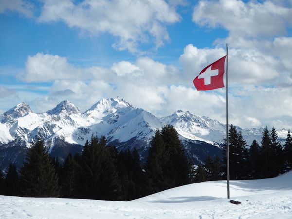 Heldig og happy i alpene!